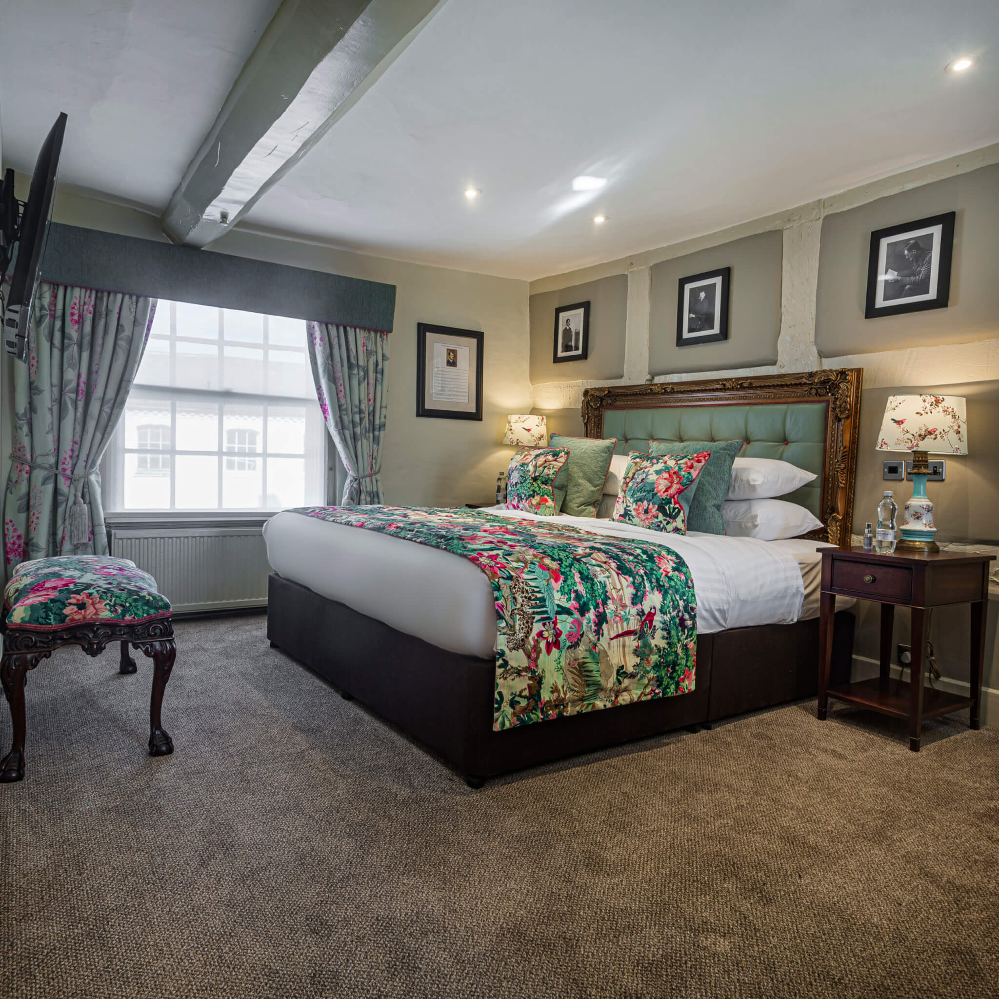 Deluxe Double Room Hotel Ledbury Herefordshire 1 scaled