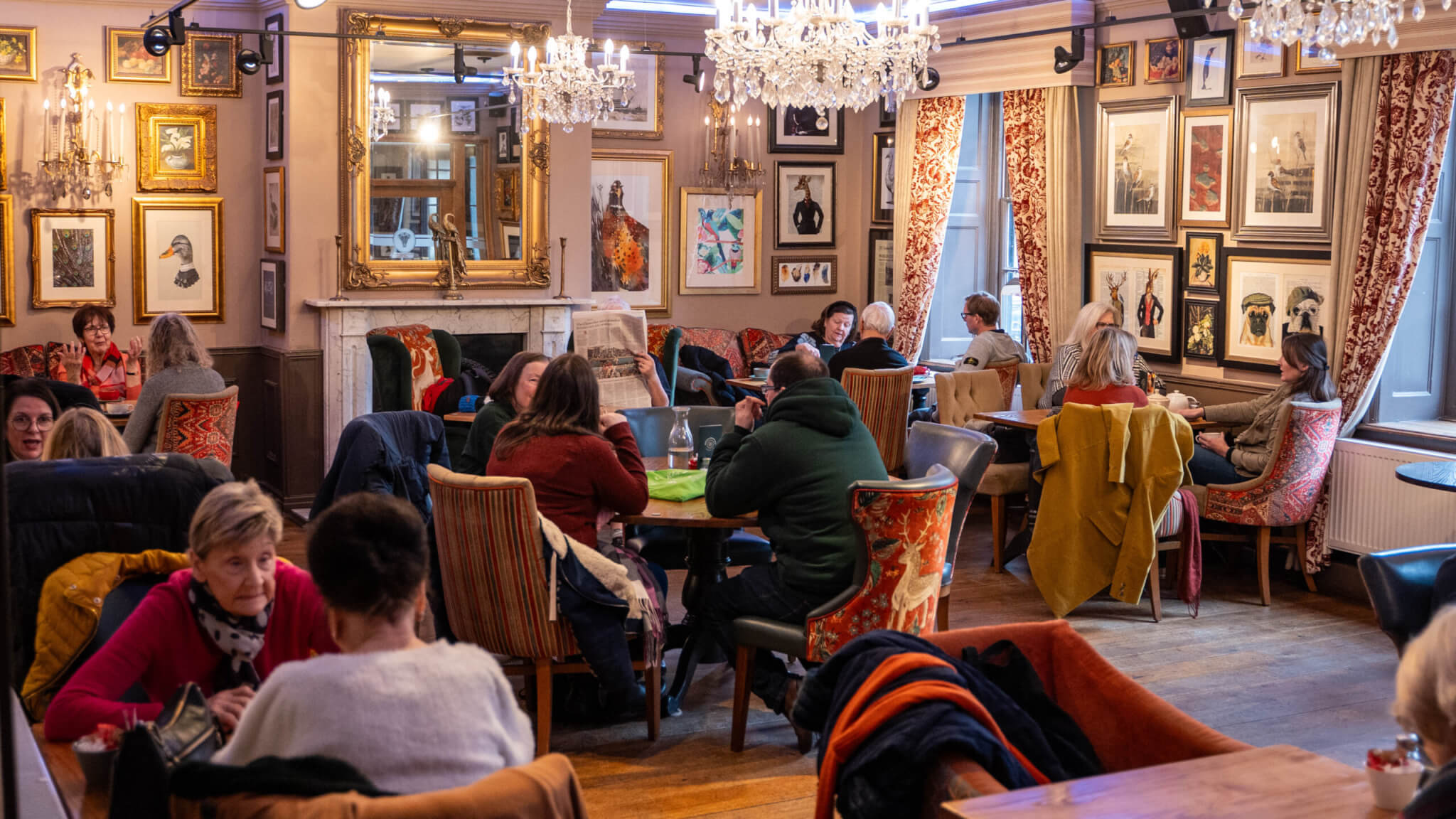 The Feathers Hotel Ledbury The Coffee Bar scaled